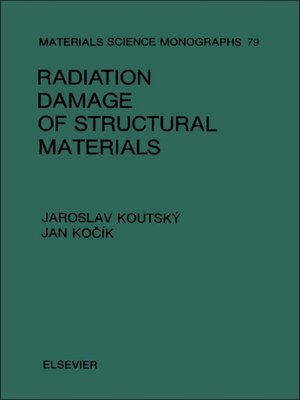 cover image of Radiation Damage of Structural Materials